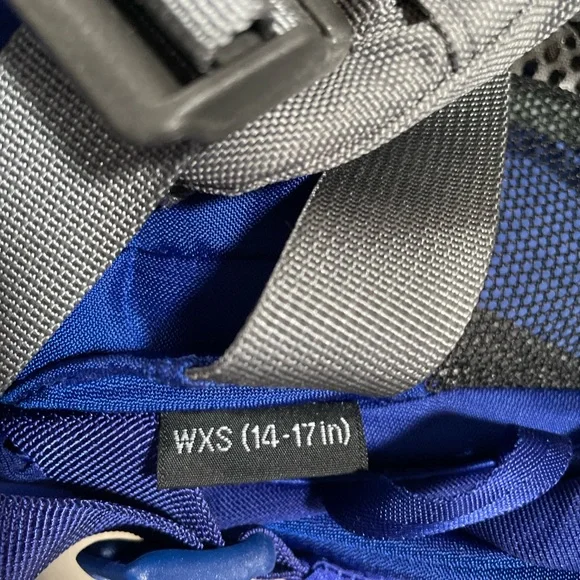 Osprey Blue/Gray Hiking Backpack with Top-Loading Design WMS XS Ariel 55 AG - Picture 7 of 8